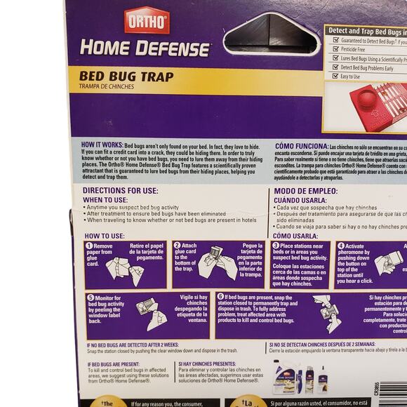 Home Defense Bed Bug Trap Guaranteed Results NEW 2 Traps - Picture 3 of 7